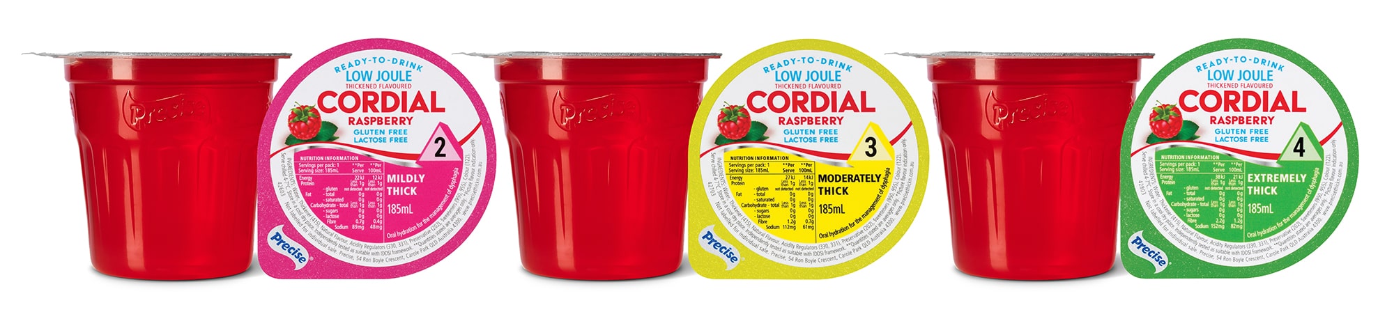 RTD Low Joule Raspberry Cordial