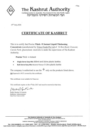 Kosher Certification